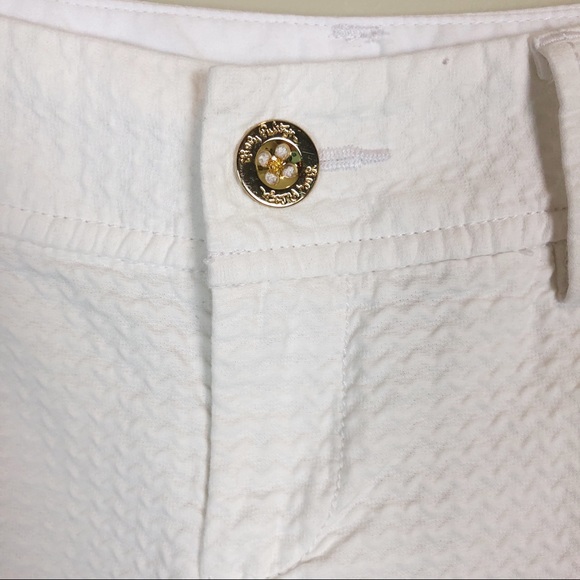 Lilly Pulitzer White Callahan Shorts - Picture 5 of 8